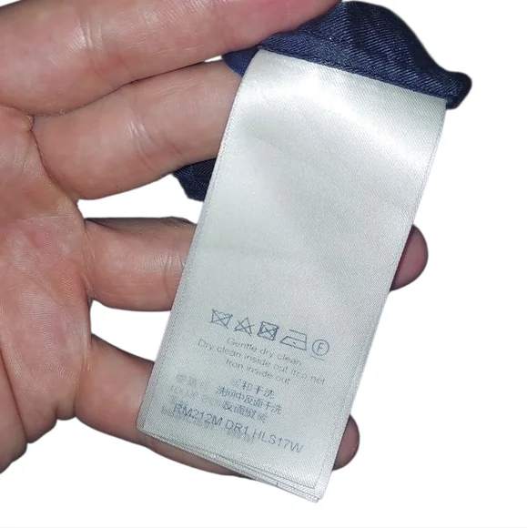 FW21 Louis Vuitton | SILK | Damier Salt | Acid / Bleach Wash | Button Up - Picture 9 of 16